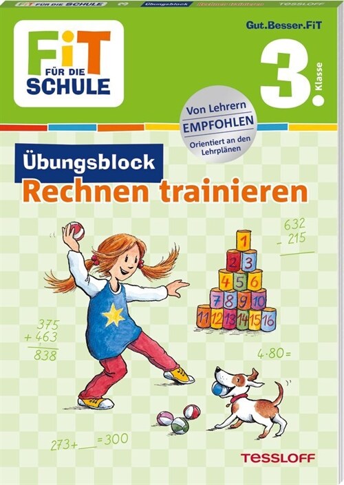 FiT fur die Schule. Ubungsblock Rechnen trainieren 3. Klasse (Paperback)