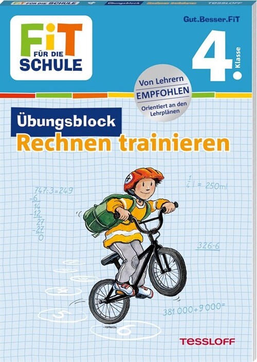 FiT fur die Schule. Ubungsblock Rechnen trainieren 4. Klasse (Paperback)