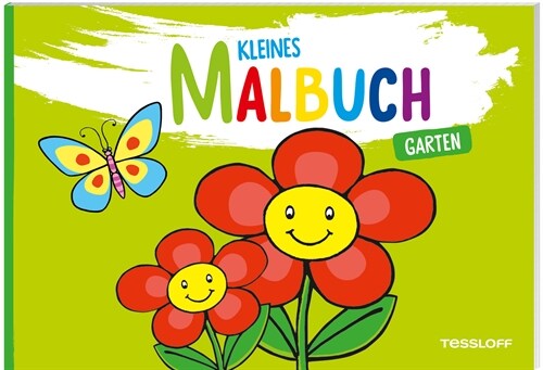 Kleines Malbuch. Garten (Paperback)