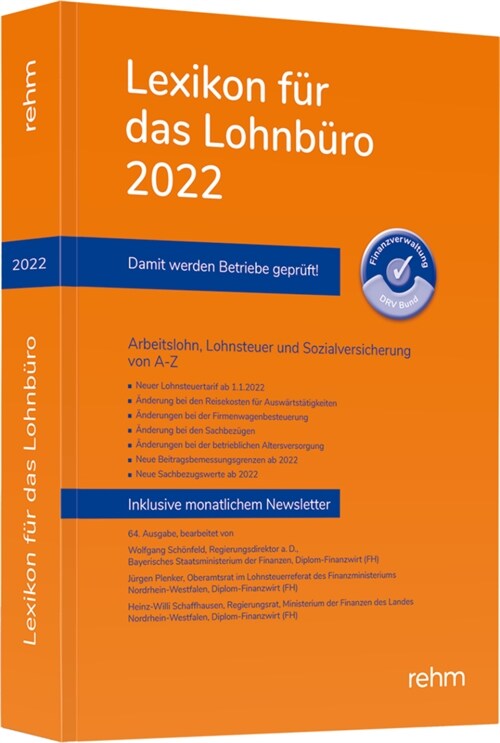 Lexikon fur das Lohnburo 2022 (Paperback)