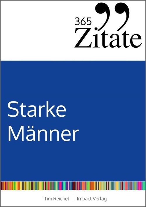 365 Zitate fur starke Manner (Paperback)