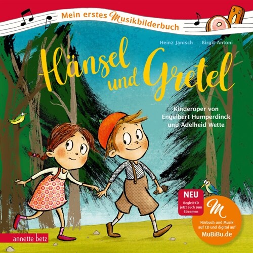 Hansel und Gretel (Mein erstes Musikbilderbuch mit CD), m. 1 Audio-CD (WW)