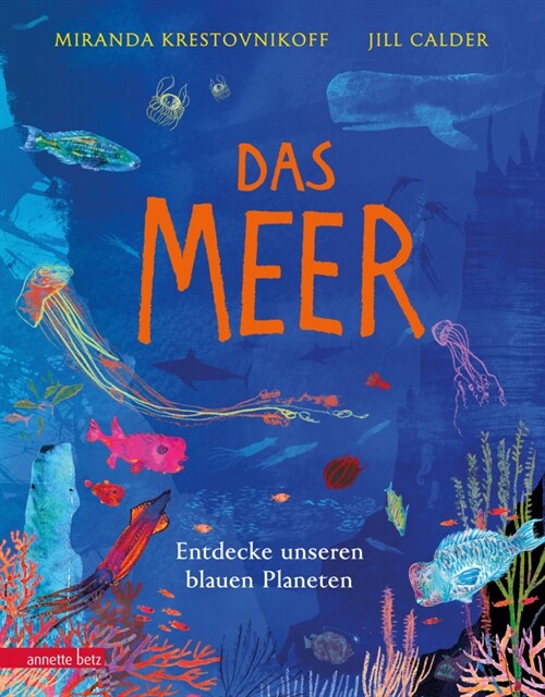 Das Meer - Wichtige Themen: Artenvielfalt und Naturschutz in einem extragroßen Buch mit Neonfarbe auf dem Cover (Hardcover)