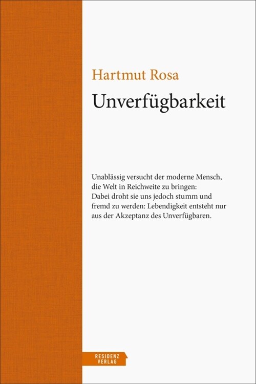 Unverfugbarkeit (Hardcover)