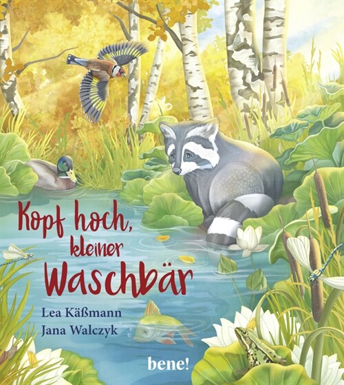 Kopf hoch, kleiner Waschbar - ein Bilderbuch fur Kinder ab 2 Jahren (Hardcover)