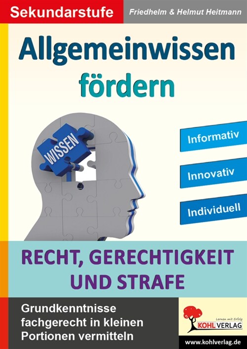 Allgemeinwissen fordern Recht, Gerechtigkeit & Strafe (Paperback)