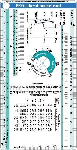 EKG-Lineal pocketcard (Book)