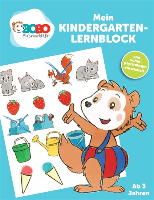 Bobo Siebenschlafer - Mein Kindergarten Lernblock (Paperback)