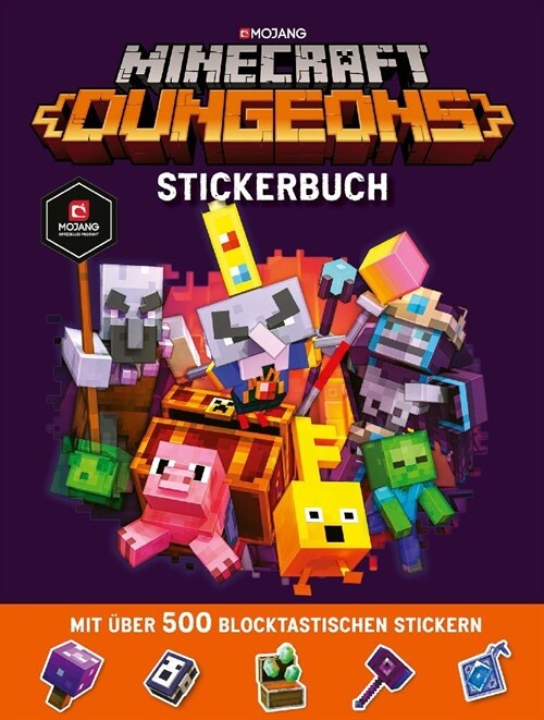 Minecraft Dungeons Stickerbuch (Paperback)