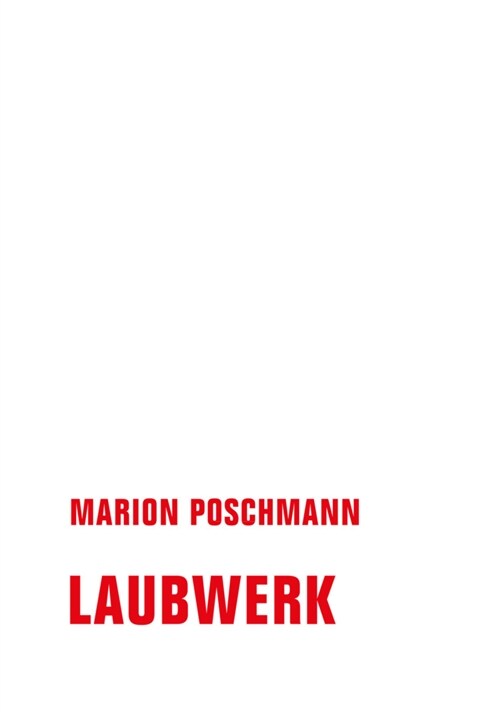 Laubwerk (Hardcover)