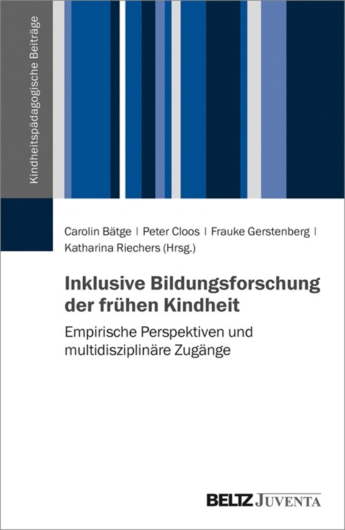 Inklusive Bildungsforschung der fruhen Kindheit (Paperback)