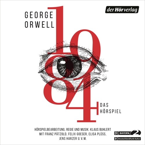 1984, 4 Audio-CD (CD-Audio)