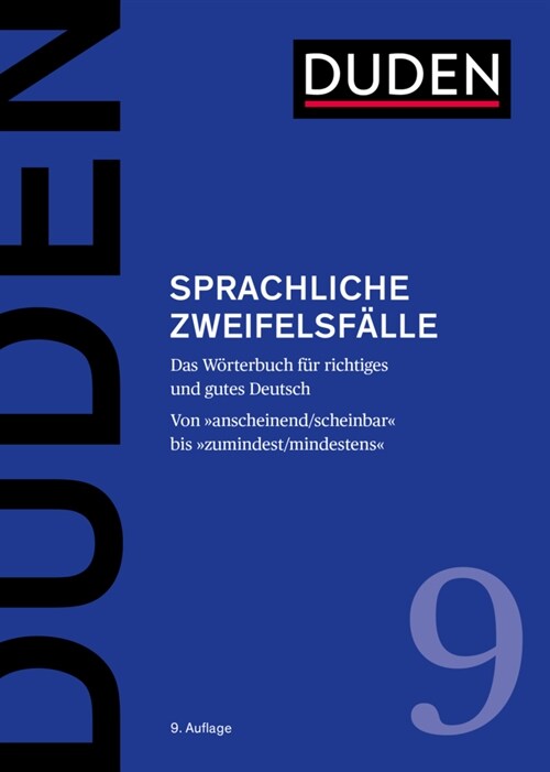 Duden - Sprachliche Zweifelsfalle (Hardcover)