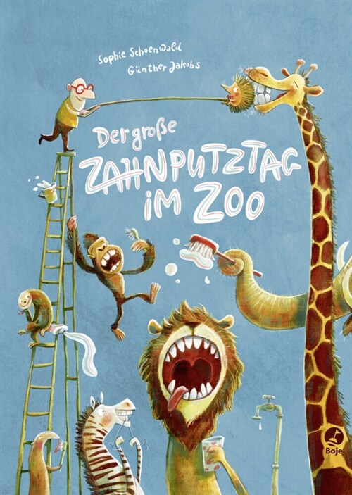 Der große Zahnputztag im Zoo (Mini-Ausgabe) (Hardcover)