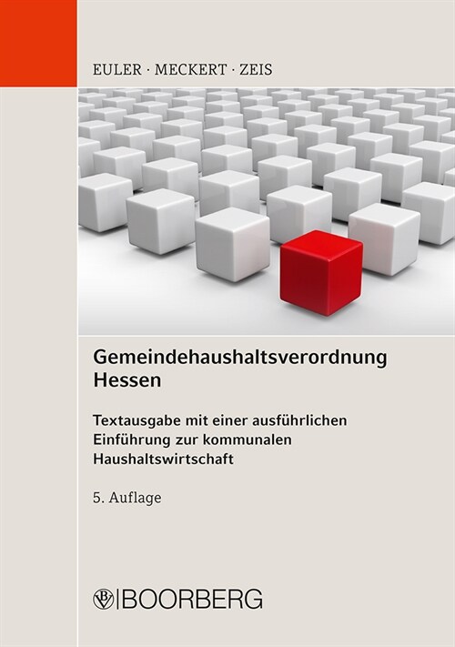 Gemeindehaushaltsverordnung Hessen (Book)