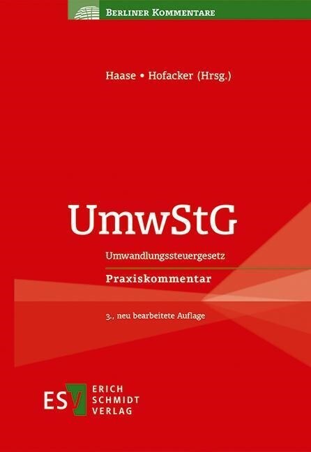 UmwStG (Hardcover)