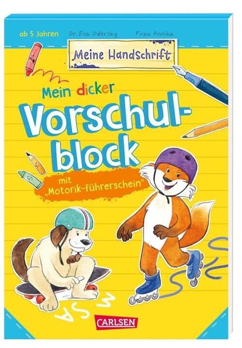 Mein dicker Vorschulblock mit Motorik-Fuhrerschein (Paperback)