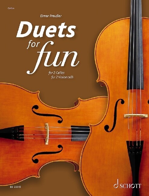 Duets for Fun: 2 Cellos Original Works from the Baroque to the Modern Era (Paperback)