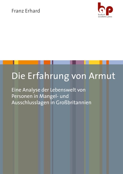 Die Erfahrung von Armut (Paperback)