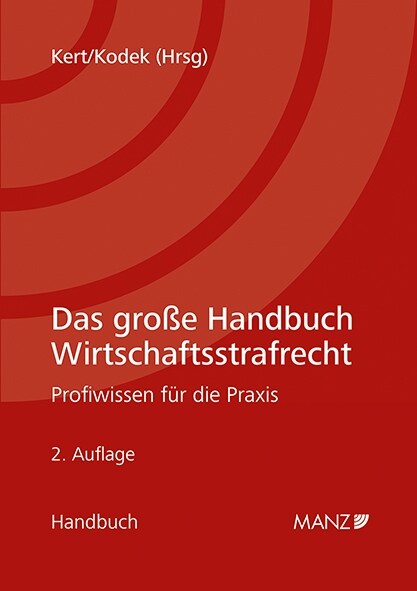 Das große Handbuch Wirtschaftsstrafrecht (Hardcover)