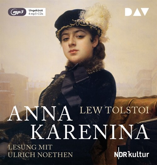 Anna Karenina, 4 Audio-CD, 4 MP3 (CD-Audio)