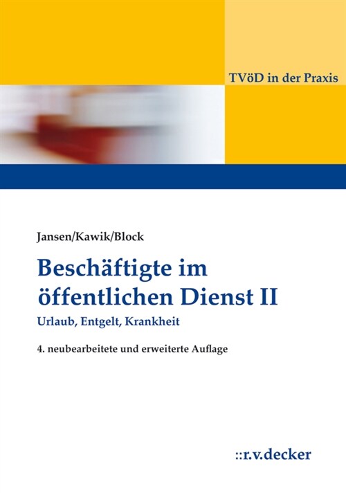 Beschaftige im Offentlichen Dienst II (Paperback)