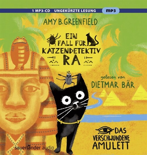 Ein Fall fur Katzendetektiv Ra - Das verschwundene Amulett, 1 Audio-CD, 1 MP3 (CD-Audio)