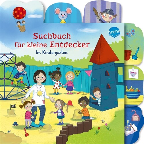 Suchbuch fur kleine Entdecker. Im Kindergarten (Board Book)