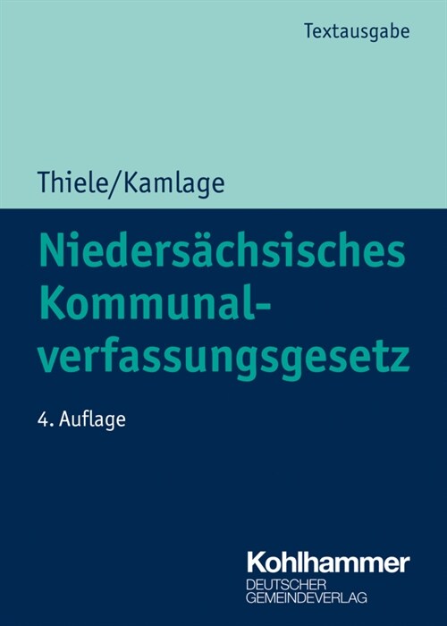 Niedersachsisches Kommunalverfassungsgesetz (Paperback)