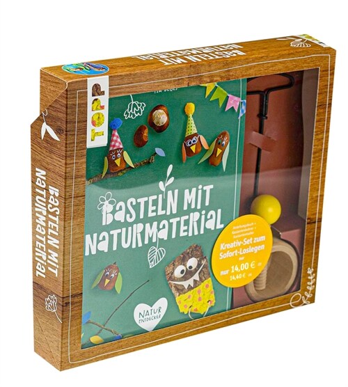 Kreativ-Set Basteln mit Naturmaterial (Paperback)