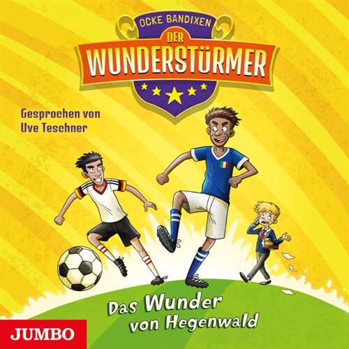 Der Wundersturmer. Das Wunder von Hegenwald, Audio-CD (CD-Audio)