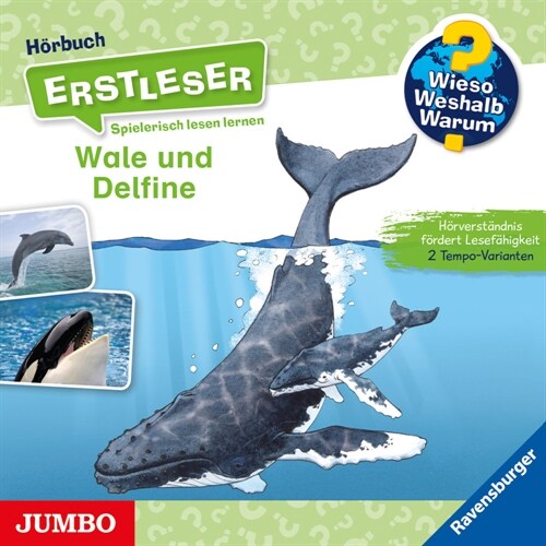 Wieso Weshalb Warum Erstleser Wale und Delfine, Audio-CD (CD-Audio)