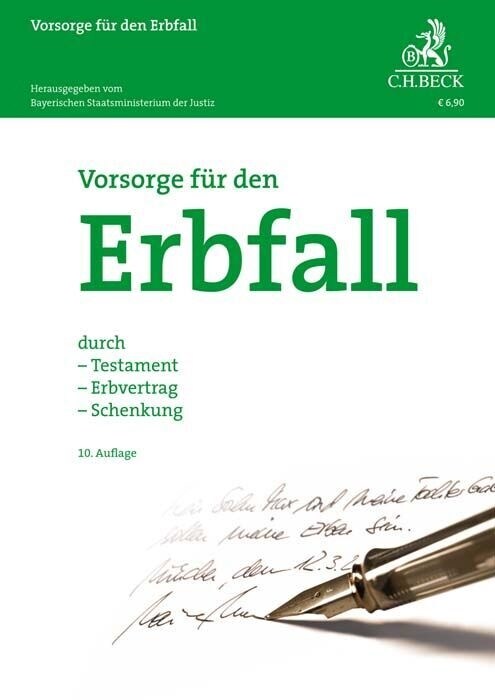 Vorsorge fur den Erbfall (Book)