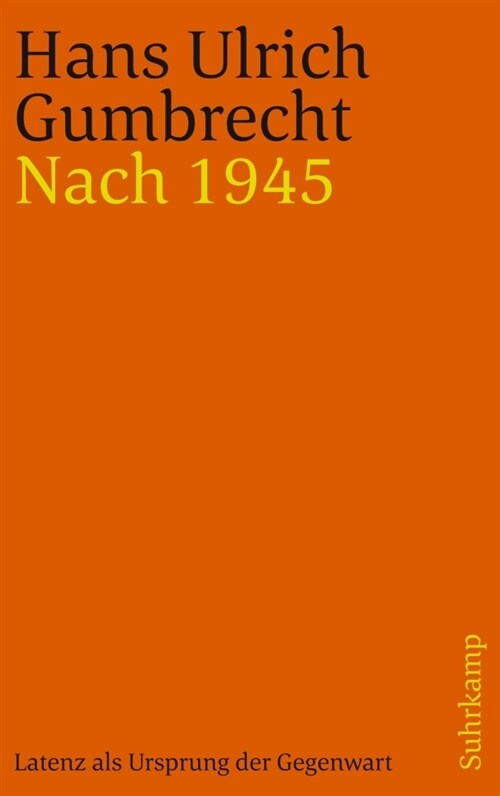 Nach 1945 (Paperback)