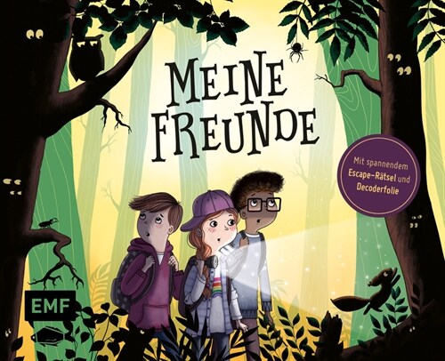 Meine Freunde - Das Freundebuch mit schaurig-spannendem Escape-Ratsel (Hardcover)