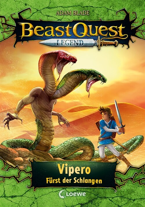 Beast Quest Legend (Band 10) - Vipero, Furst der Schlangen (Hardcover)