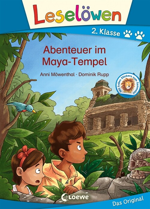 Leselowen 2. Klasse - Abenteuer im Maya-Tempel (Hardcover)