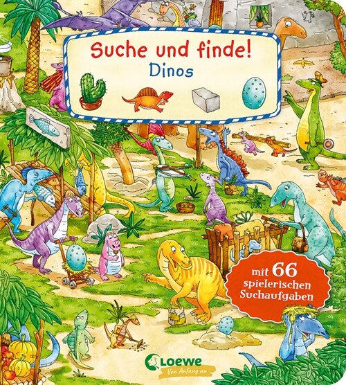 Suche und finde! - Dinos (Board Book)