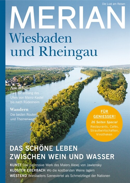 MERIAN Magazin Wiesbaden und der Rheingau 10/21 (Paperback)