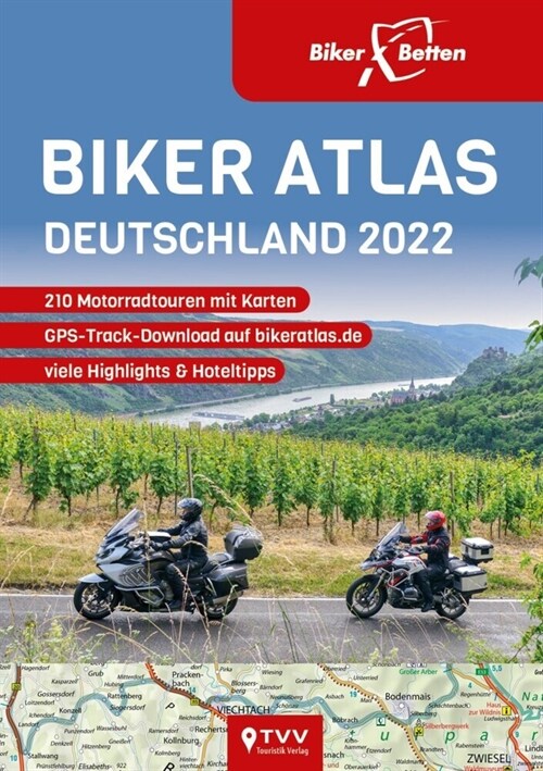 Biker Atlas DEUTSCHLAND 2022 (Paperback)