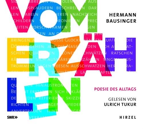 Vom Erzahlen, Audio-CD (CD-Audio)