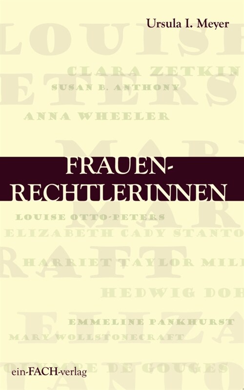 Frauenrechtlerinnen (Paperback)