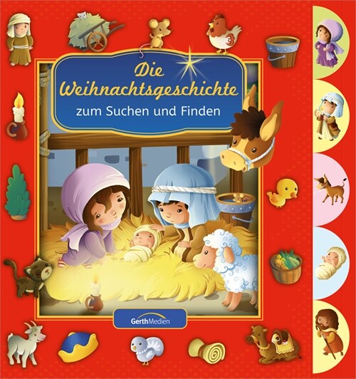 Die Weihnachtsgeschichte zum Suchen und Finden (Hardcover)