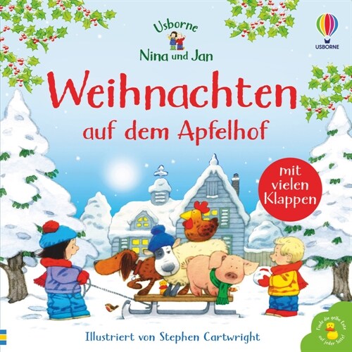 Nina und Jan: Weihnachten auf dem Apfelhof (Hardcover)