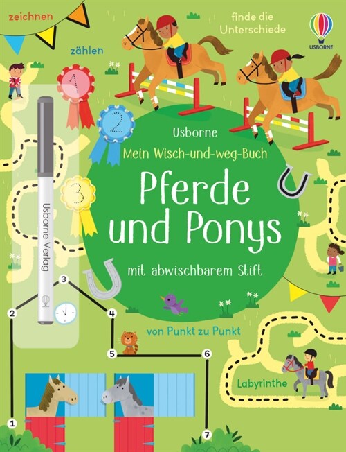 Mein Wisch-und-weg-Buch: Pferde und Ponys (Paperback)