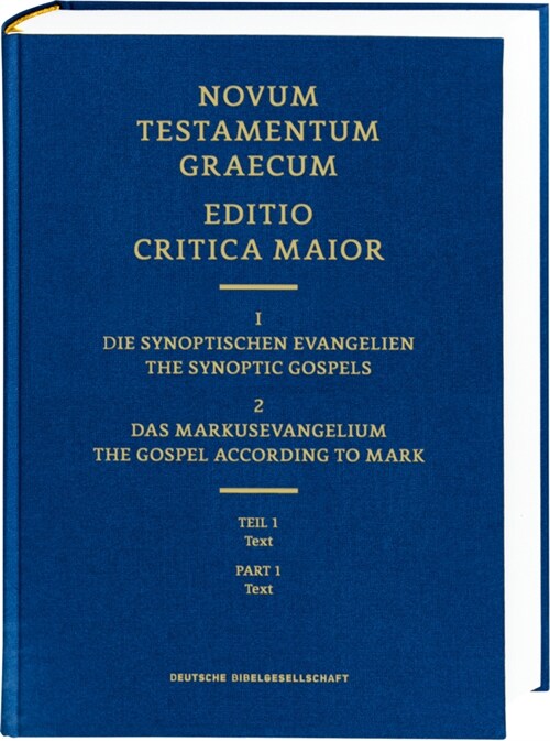 ECM I/2.1. Markusevangelium. Text (Hardcover)