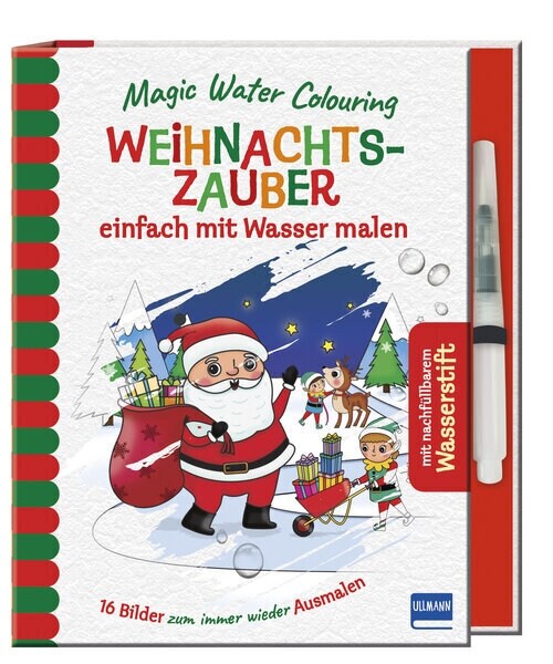 Magic Water Colouring - Weihnachtszauber (Hardcover)