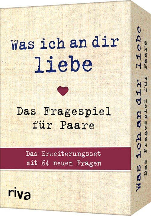 Was ich an dir liebe - Das Fragespiel fur Paare 2 (Cards)