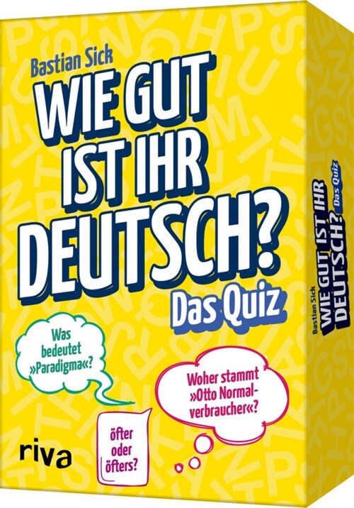 Wie gut ist Ihr Deutsch - Das Quiz (Cards)