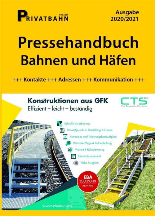 Pressehandbuch Bahnen & Hafen 2020/2021 (Paperback)